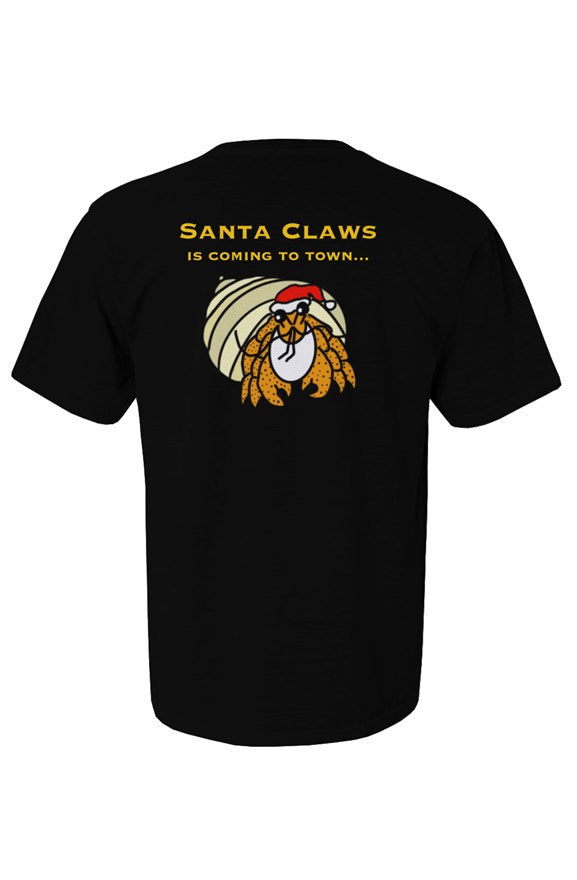 Santa Claws- Adult T-Shirt